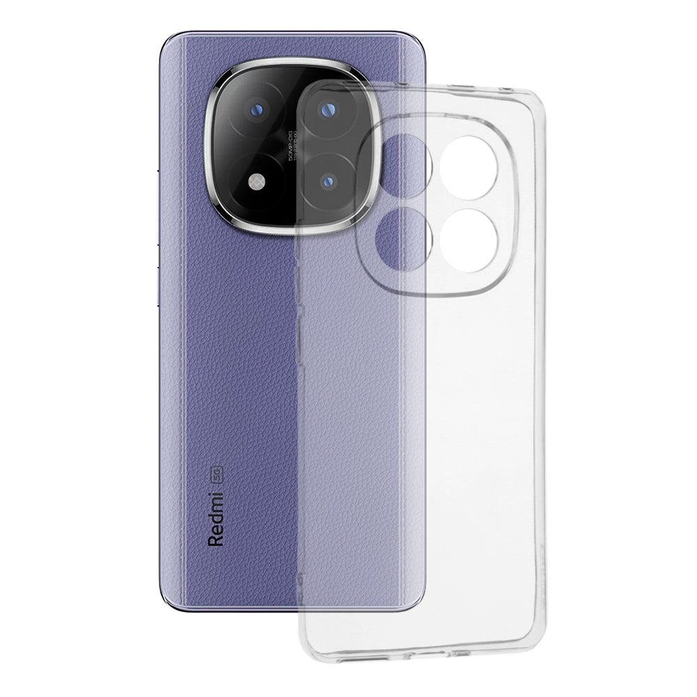 Fodral för Xiaomi Redmi Note 14 Pro+ 5G, Techsuit, Klar, Transparent