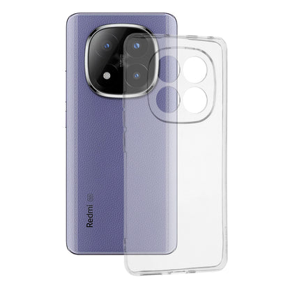 Fodral för Xiaomi Redmi Note 14 Pro+ 5G, Techsuit, Klar, Transparent