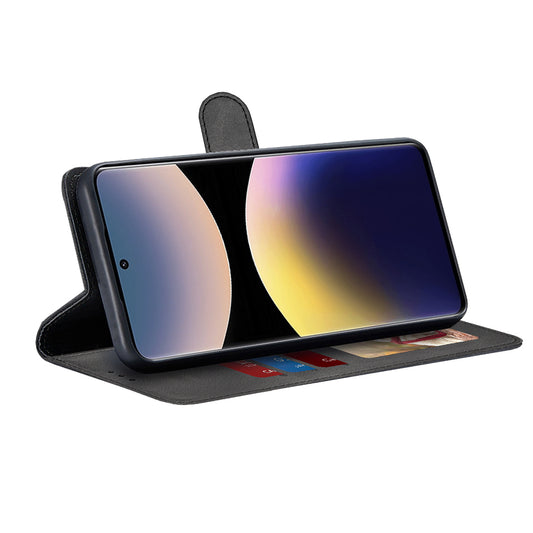Fodral för Xiaomi Redmi Note 14 Pro+ 5G, Techsuit, Diary Book, Svart