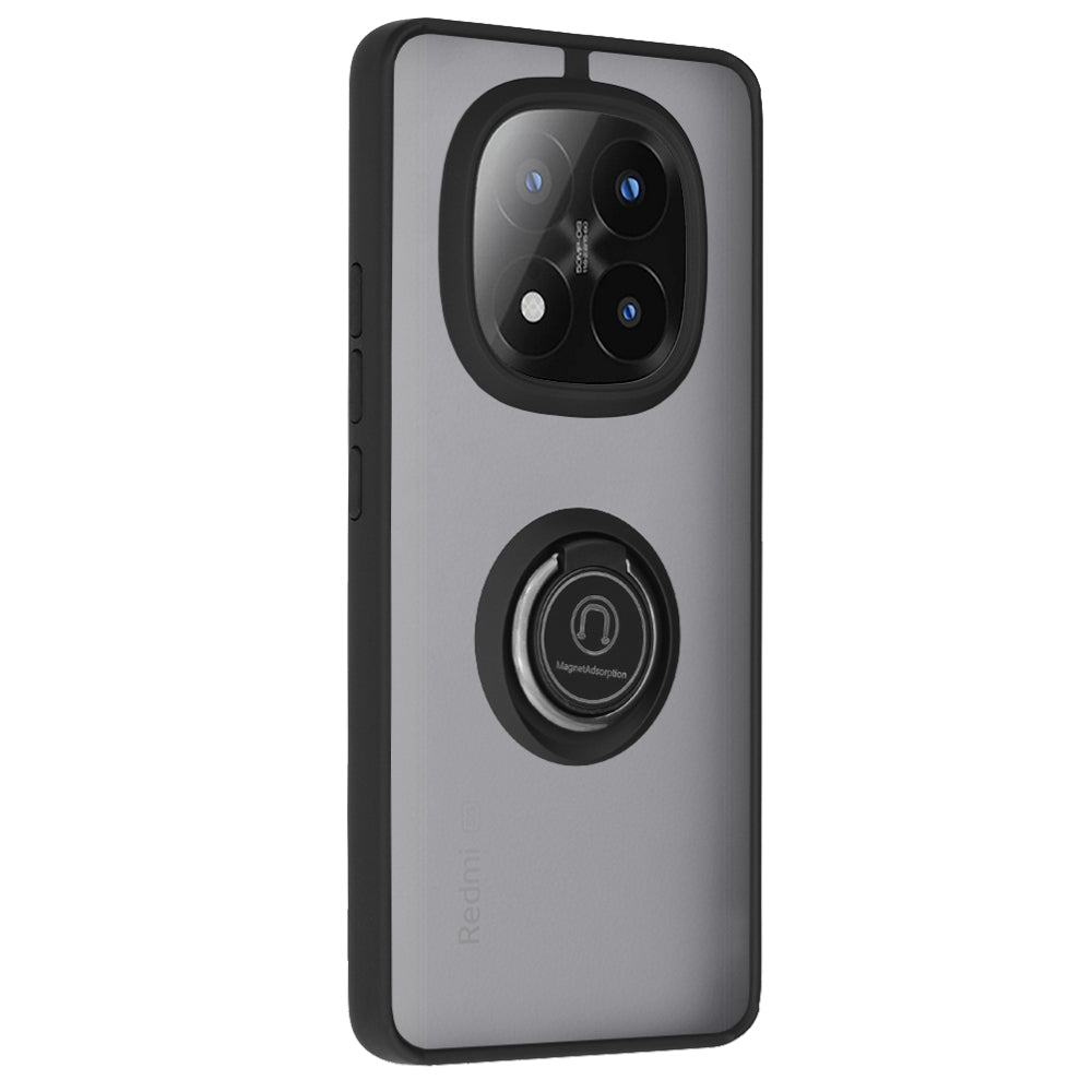 Fodral för Xiaomi Redmi Note 14 Pro+ 5G, Techsuit, Glinth, Svart