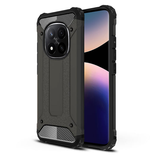 Fodral för Xiaomi Redmi Note 14 Pro+ 5G, Techsuit, Hybrid Armor, Svart