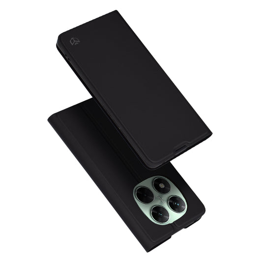 Fodral för Xiaomi Redmi Note 14 Pro+ 5G, Techsuit, Magskin Book, Svart