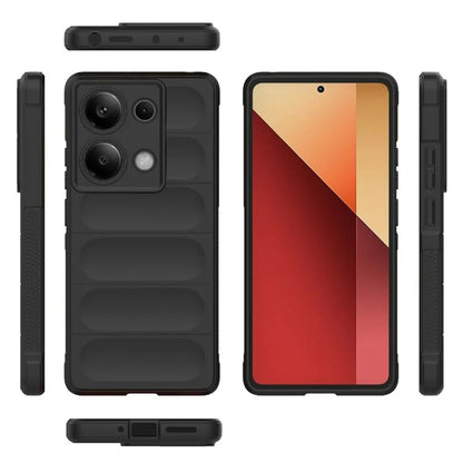 Fodral för Xiaomi Redmi Note 14S, Techsuit, Magic Shield, Svart
