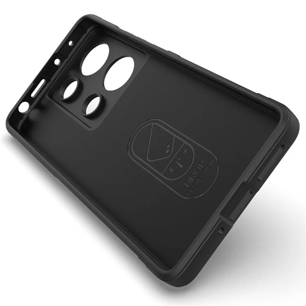 Fodral för Xiaomi Redmi Note 14S, Techsuit, Magic Shield, Svart