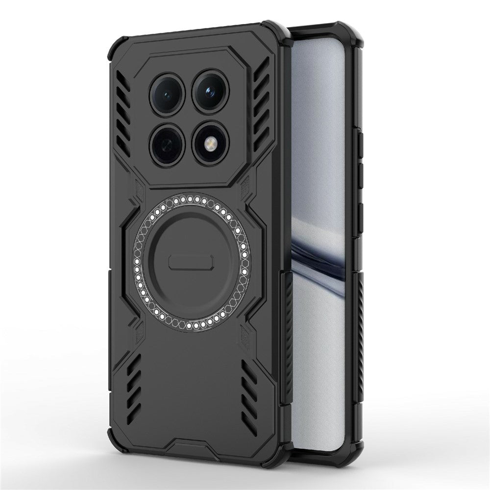 MagSafe Case for Xiaomi Redmi Note 15 4G, Techsuit, ArmorMag, Black