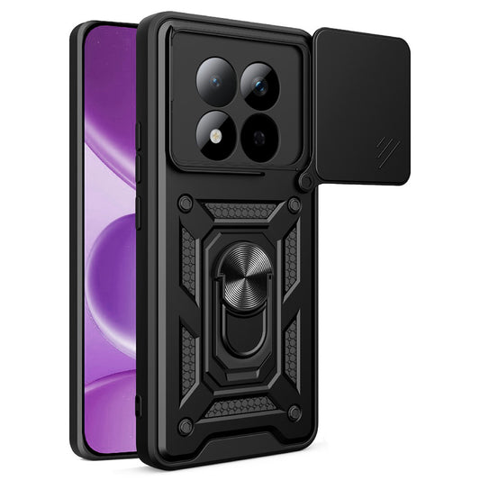 Skyddsfodral för Xiaomi Redmi Note 15 Pro 4G, Techsuit, CamShield, Svart