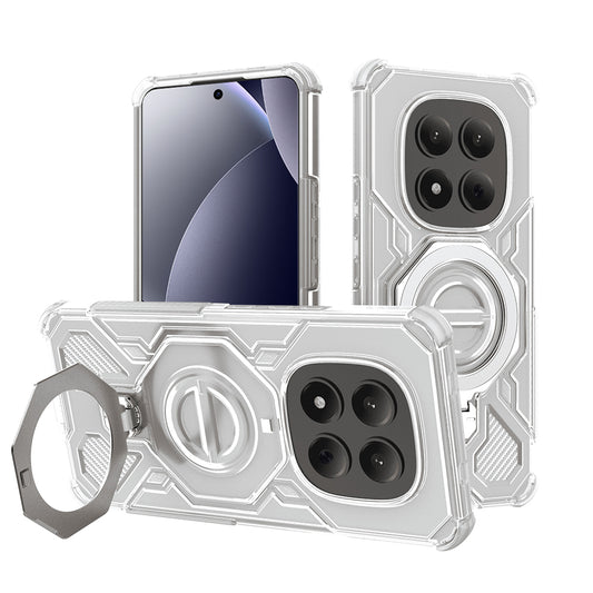 Case for Xiaomi Redmi Note 15 Pro 4G, Techsuit, Carbon Shield Pro, White