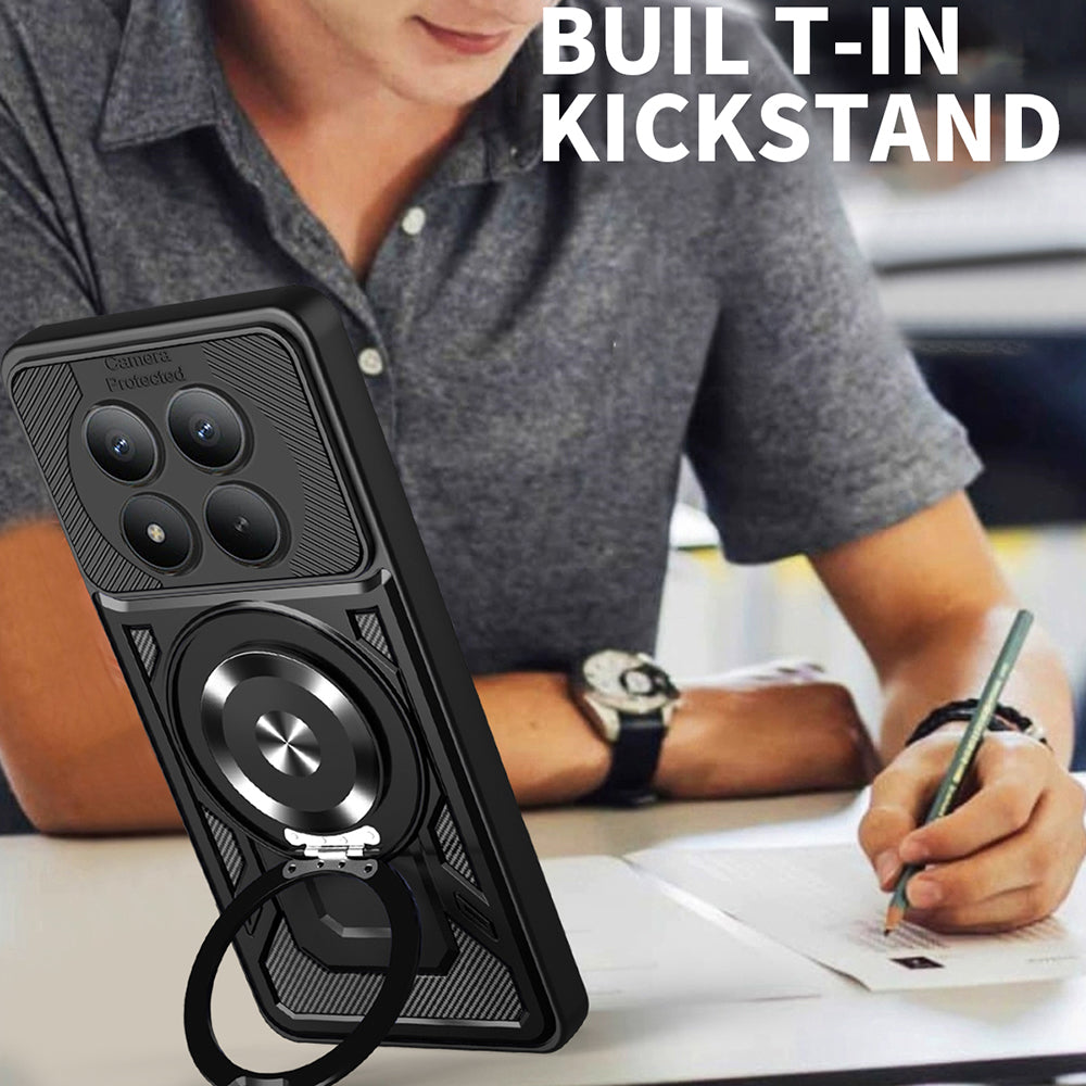 Fodral för Xiaomi Redmi Note 15 Pro 4G, Techsuit, RuggedCam, Blå