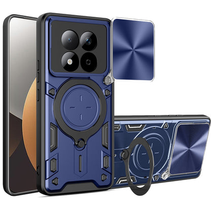 Skyddsfodral för Xiaomi Redmi Note 15 Pro 5G, Techsuit, CamGuard Pro, Blå