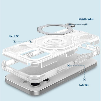 Skyddsfodral för Xiaomi Redmi Note 15 Pro 5G, Techsuit, Carbon Shield Pro, Rökfärgad