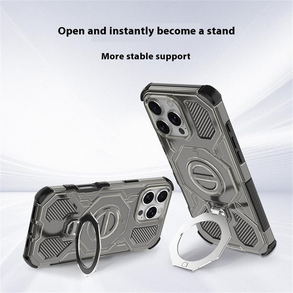 Case for Xiaomi Redmi Note 15 Pro 5G, Techsuit, Carbon Shield Pro, Black