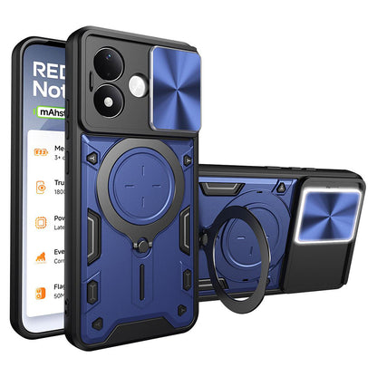 Fodral för Xiaomi Redmi Note 17 4G / Note 17 5G, Techsuit, CamGuard Pro, blått