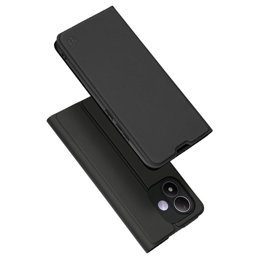 Fodral för Xiaomi Redmi Note 17 4G / Note 17 5G, Techsuit, Magskin Book, svart