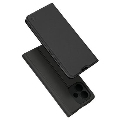 Fodral för Xiaomi Redmi Note 17 4G / Note 17 5G, Techsuit, Magskin Book, svart