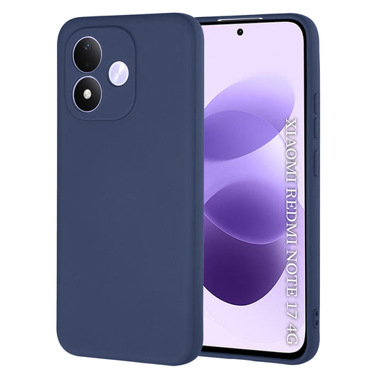 Fodral för Xiaomi Redmi Note 17 4G / Note 17 5G, Techsuit, SoftFlex, marinblått