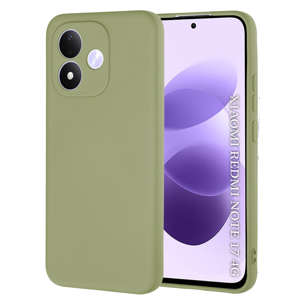 Skal till Xiaomi Redmi Note 17 4G / Note 17 5G, Techsuit, SoftFlex, Matcha