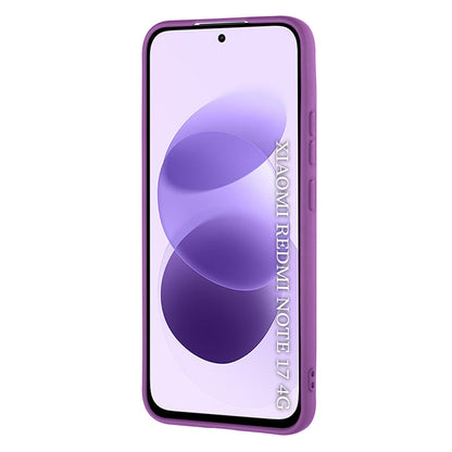 Fodral för Xiaomi Redmi Note 17 4G / Note 17 5G, Techsuit, SoftFlex, lila