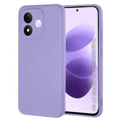 Fodral för Xiaomi Redmi Note 17 4G / Note 17 5G, Techsuit, SoftFlex, ljuslila