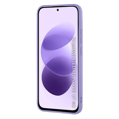 Fodral för Xiaomi Redmi Note 17 4G / Note 17 5G, Techsuit, SoftFlex, ljuslila