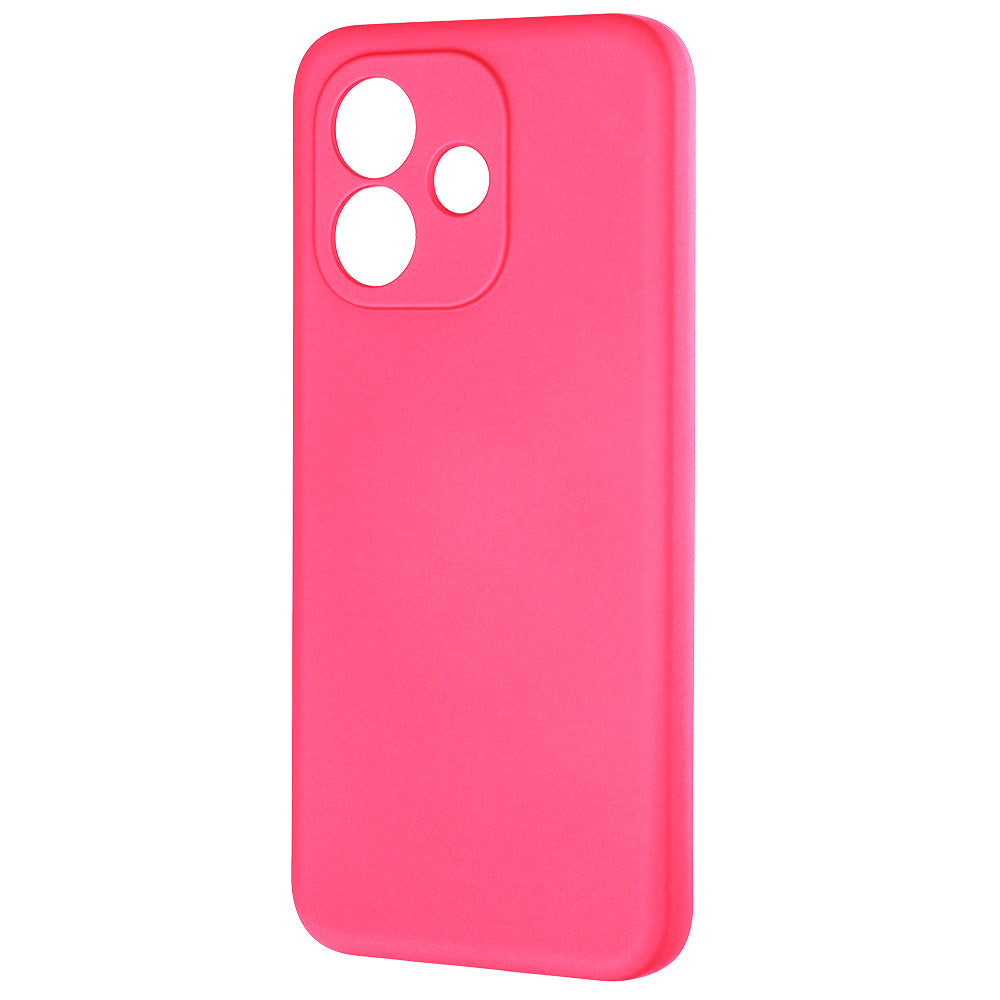 Fodral för Xiaomi Redmi Note 17 4G / Note 17 5G, Techsuit, SoftFlex, mörkrosa