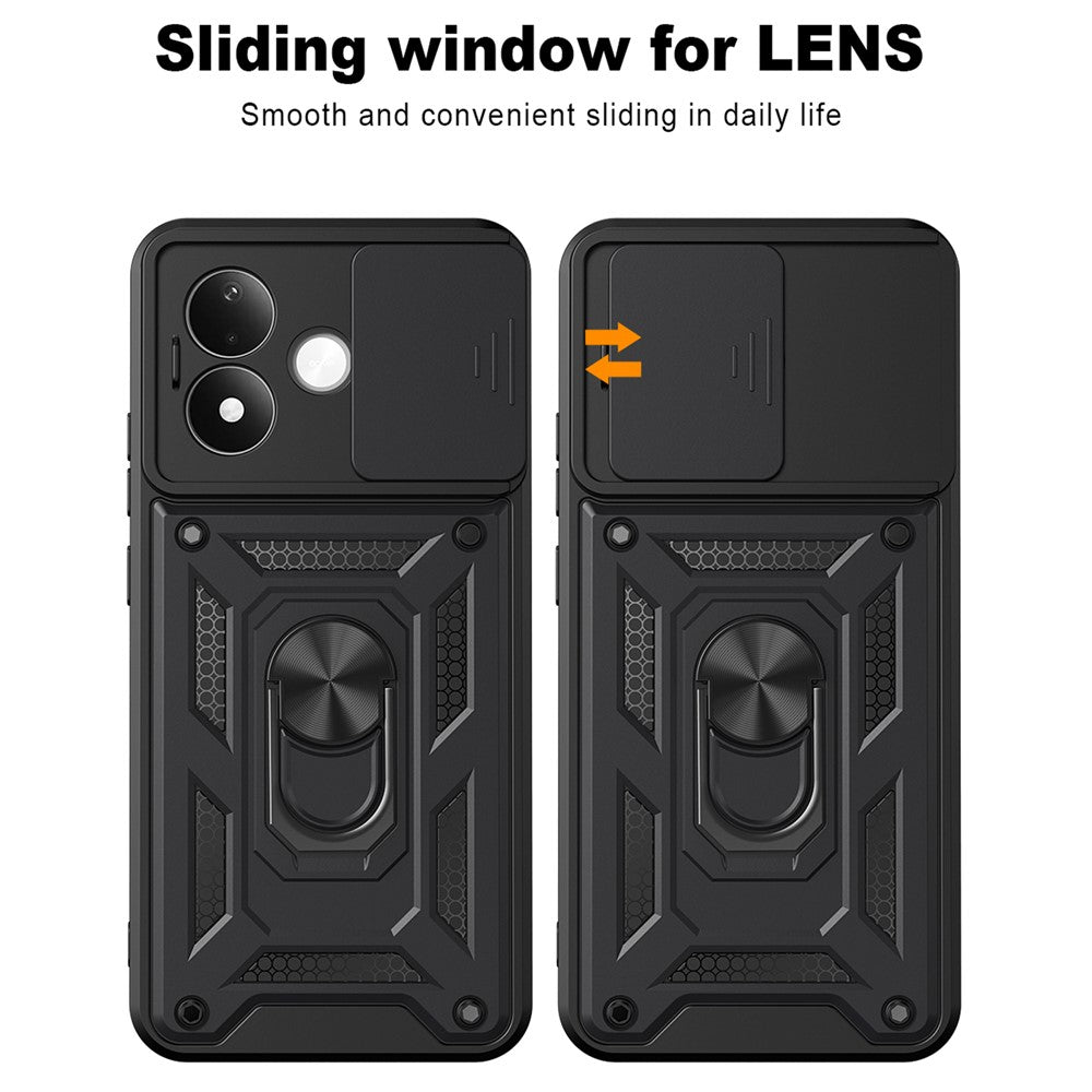 Skal till Xiaomi Redmi Note 17 Pro Max, Techsuit, CamShield, svart