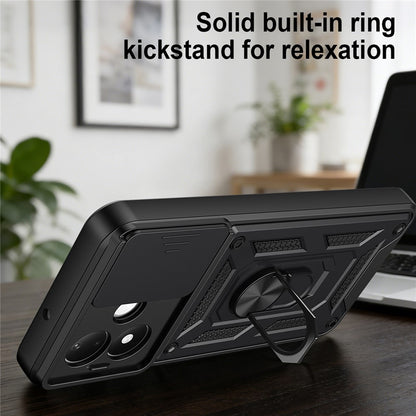 Skal till Xiaomi Redmi Note 17 Pro Max, Techsuit, CamShield, svart