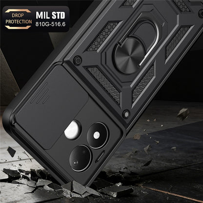 Skal till Xiaomi Redmi Note 17 Pro Max, Techsuit, CamShield, svart