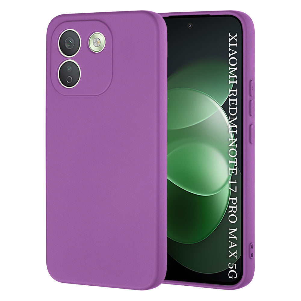 Fodral för Xiaomi Redmi Note 17 Pro Max, Techsuit, SoftFlex, lila