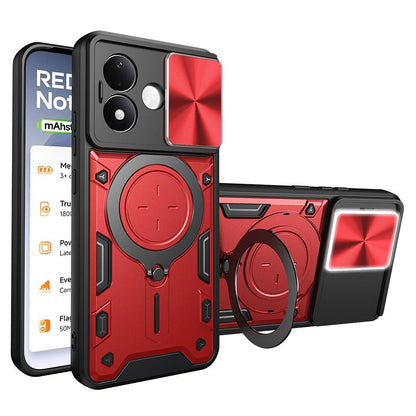 Fodral för Xiaomi Redmi Note 17 Pro, Techsuit, CamGuard Pro, rött