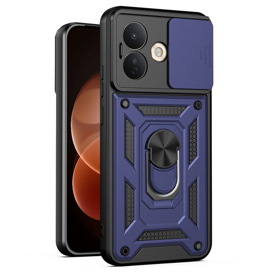 Fodral för Xiaomi Redmi Note 17 Pro, Techsuit, CamShield, Blå
