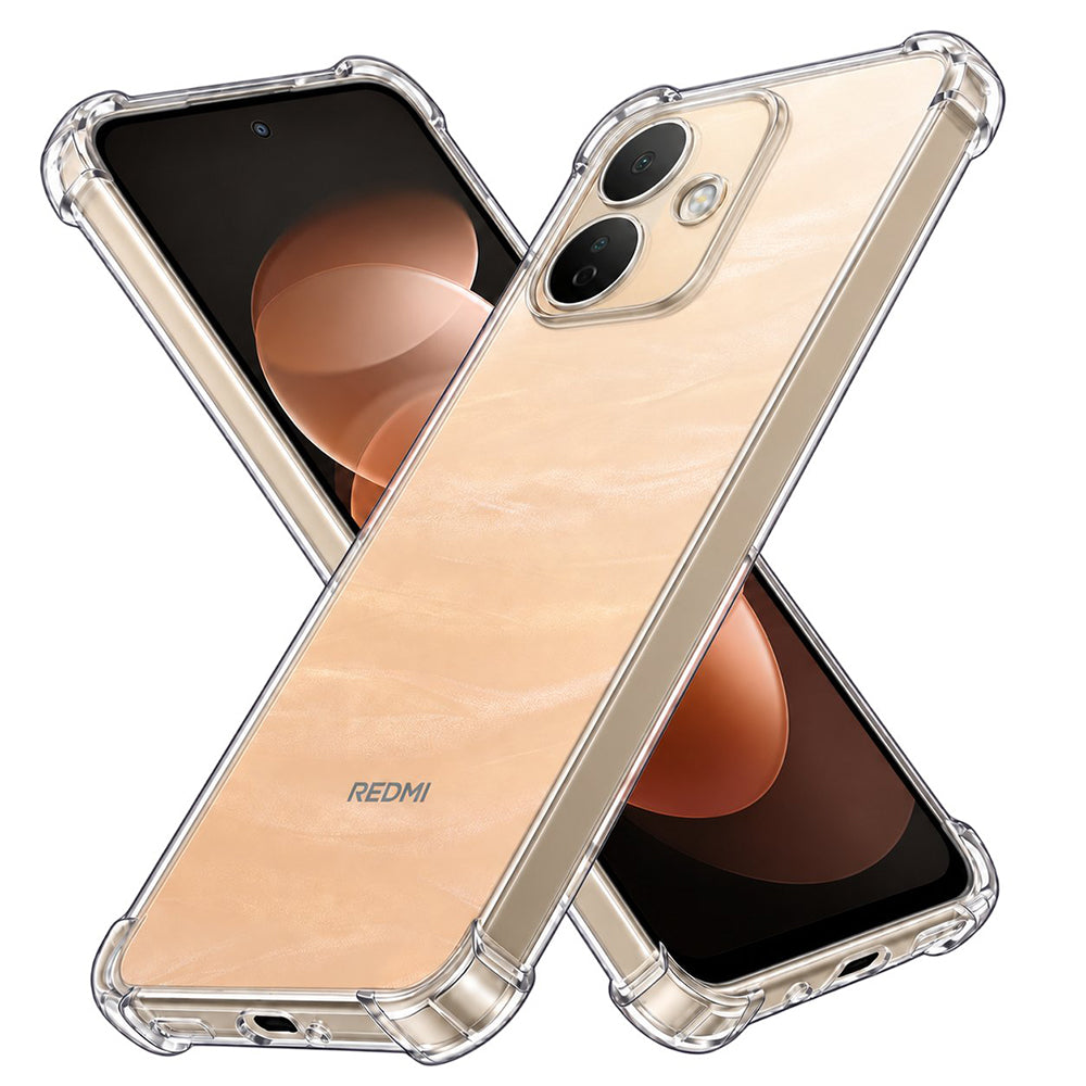 Skal till Xiaomi Redmi Note 17 Pro, Techsuit, stötsäker, transparent
