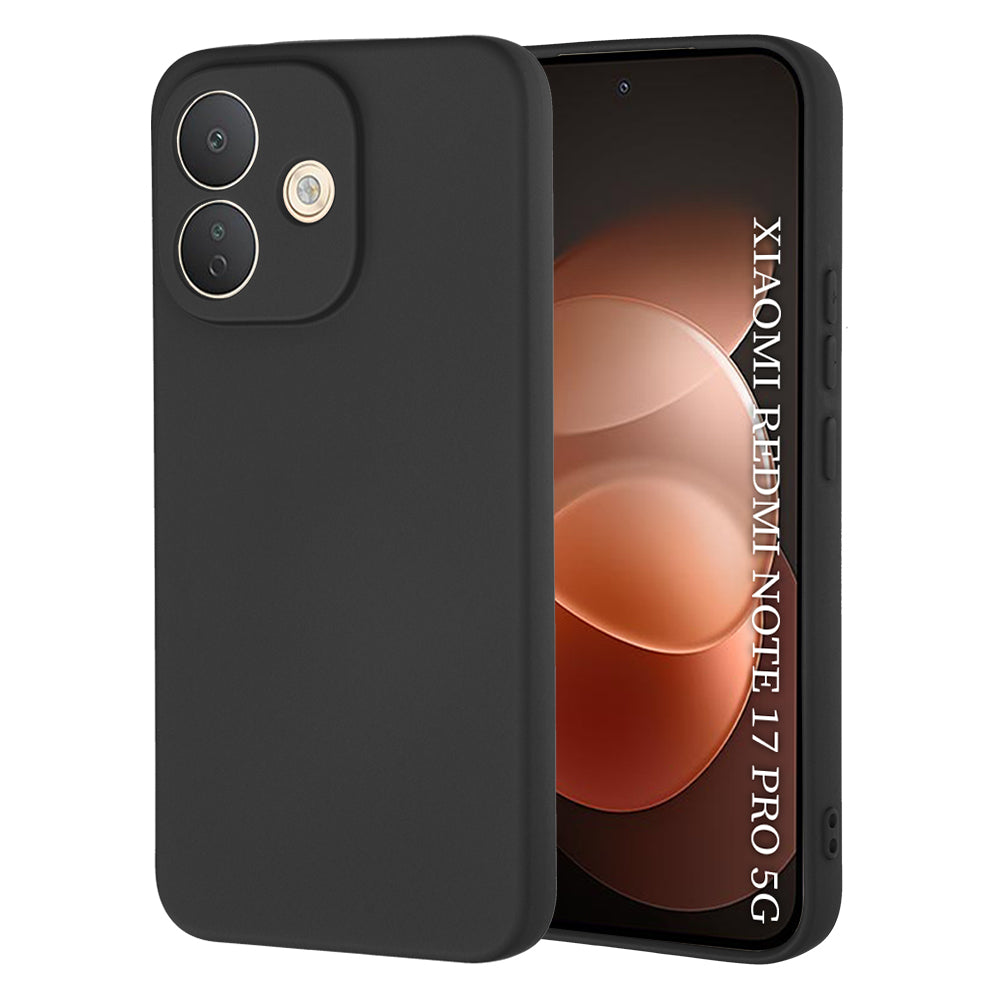 Fodral för Xiaomi Redmi Note 17 Pro, Techsuit, SoftFlex, Svart