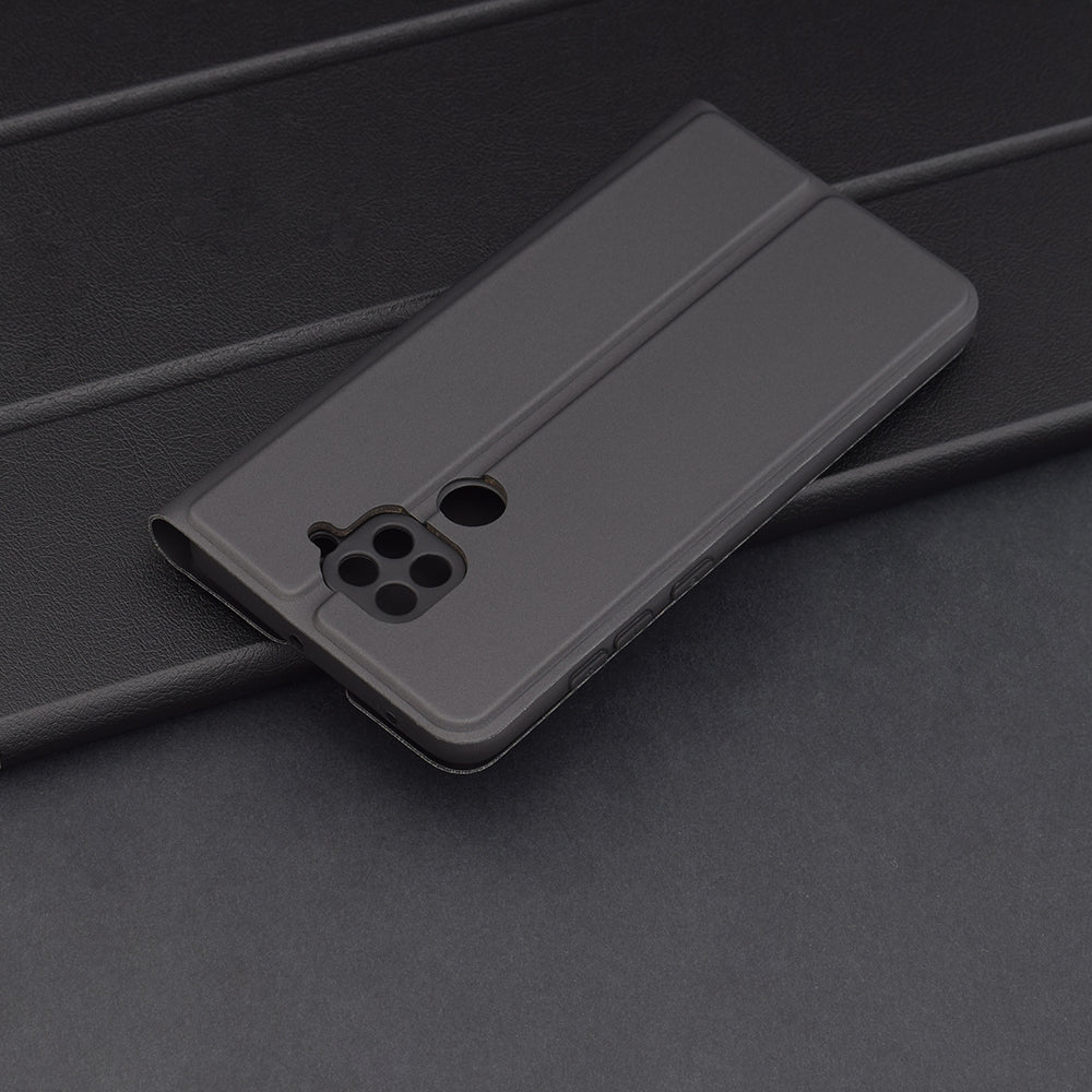 Fodral för Xiaomi Redmi Note 9 / 10X 4G, Techsuit, Magskin Book, Svart