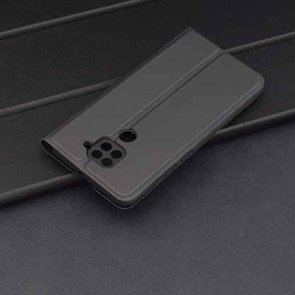 Fodral för Xiaomi Redmi Note 9 / 10X 4G, Techsuit, Magskin Book, Svart