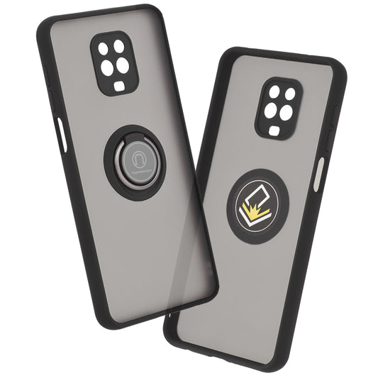 Fodral för Xiaomi Redmi Note 9S / Note 9 Pro / Note 9 Pro Max, Techsuit, Glinth, Svart