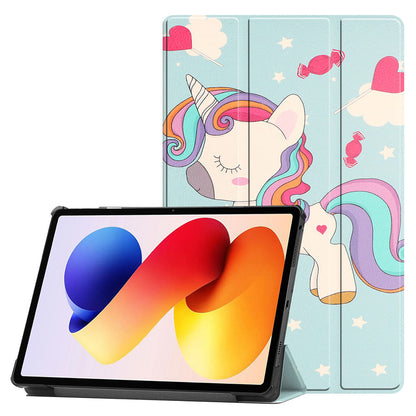 Fodral för Xiaomi Redmi Pad 2 Pro, Techsuit, FoldPro Unicorn, Flerfärgad