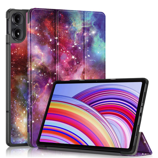 Fodral för Xiaomi Redmi Pad Pro / Pad / Pad Pro 5G, Techsuit, FoldPro Galaxy, Flerfärgad