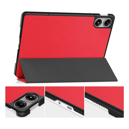 Fodral för Xiaomi Redmi Pad Pro / Pad / Pad Pro 5G, Techsuit, FoldPro, Röd