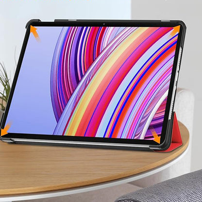 Fodral för Xiaomi Redmi Pad Pro / Pad / Pad Pro 5G, Techsuit, FoldPro, Röd