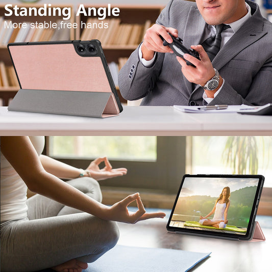 Fodral för Xiaomi Redmi Pad Pro / Pad / Pad Pro 5G, Techsuit, FoldPro, Rosa