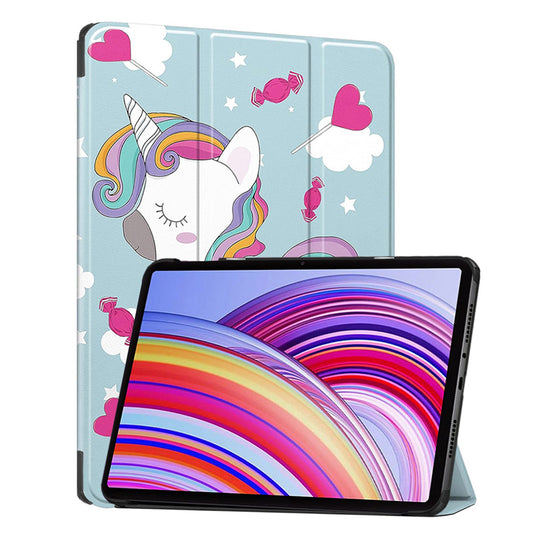 Case for Xiaomi Redmi Pad Pro / Pad / Pad Pro 5G, Techsuit, FoldPro Unicorn, Multicolor