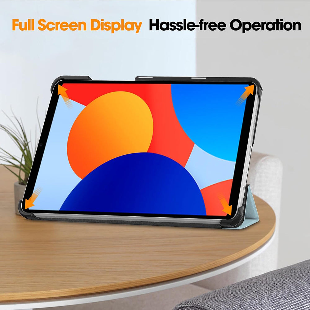 Fodral för Xiaomi Redmi Pad SE 8.7, Techsuit, FoldPro Unicorn, Flerfärgad