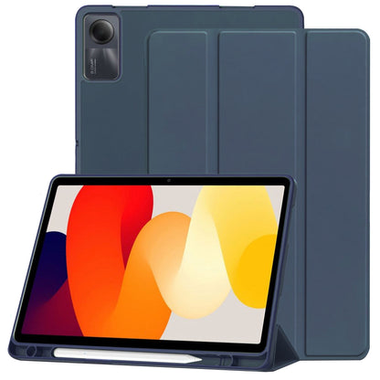 Fodral för Xiaomi Redmi Pad SE, Techsuit, Flex Trifold, Marinblå