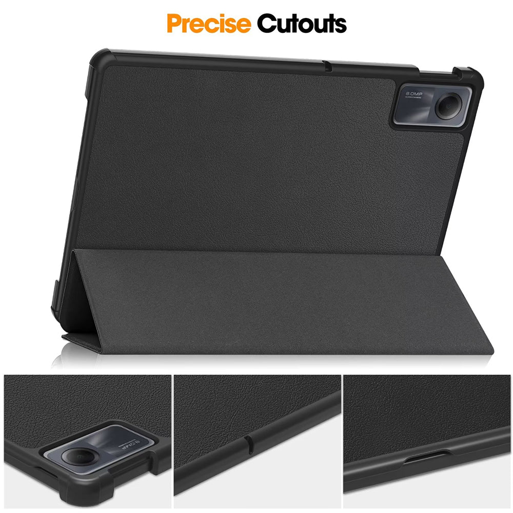 Fodral för Xiaomi Redmi Pad SE, Techsuit, FoldPro Unicorn, Flerfärgad