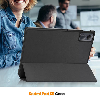 Fodral för Xiaomi Redmi Pad SE, Techsuit, FoldPro Unicorn, Flerfärgad