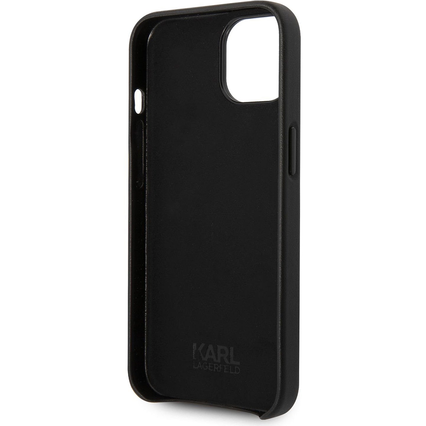 Fodral för Apple iPhone 14 Plus, Karl Lagerfeld, Perforated Logo, Svart