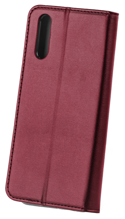 Fodral för Samsung Galaxy A13 A135, OEM, Smart Magnetic, Vinröd