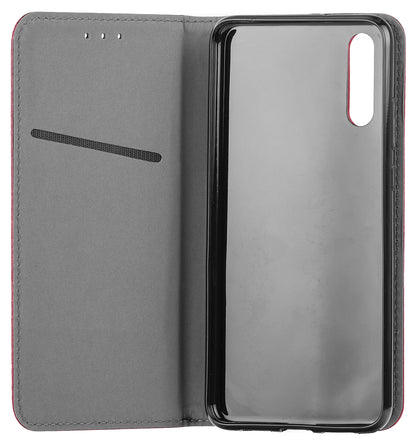 Fodral för Samsung Galaxy A13 A135, OEM, Smart Magnetic, Vinröd