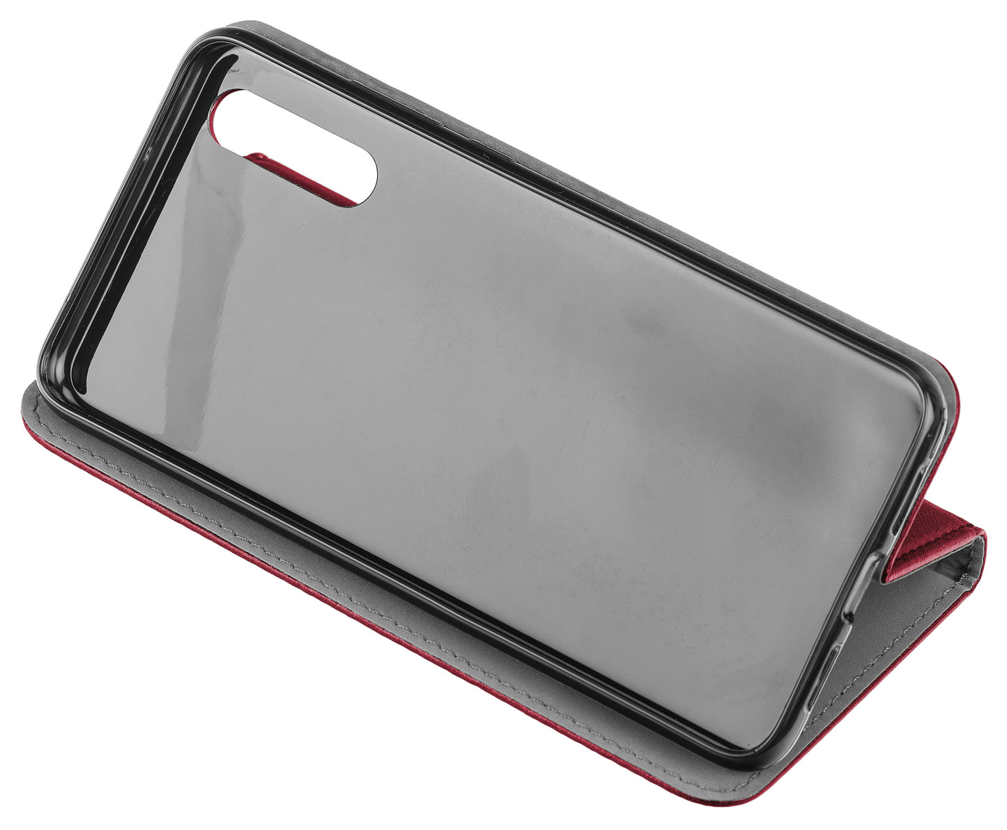 Fodral för Samsung Galaxy A13 A135, OEM, Smart Magnetic, Vinröd