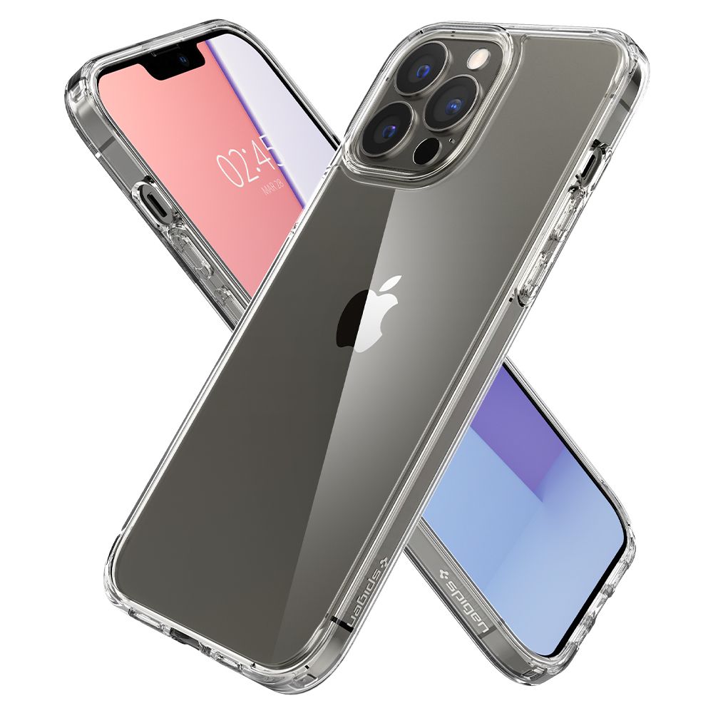Case for Apple iPhone 13 Pro Max, Spigen, Ultra Hybrid, Transparent SPN1759CL